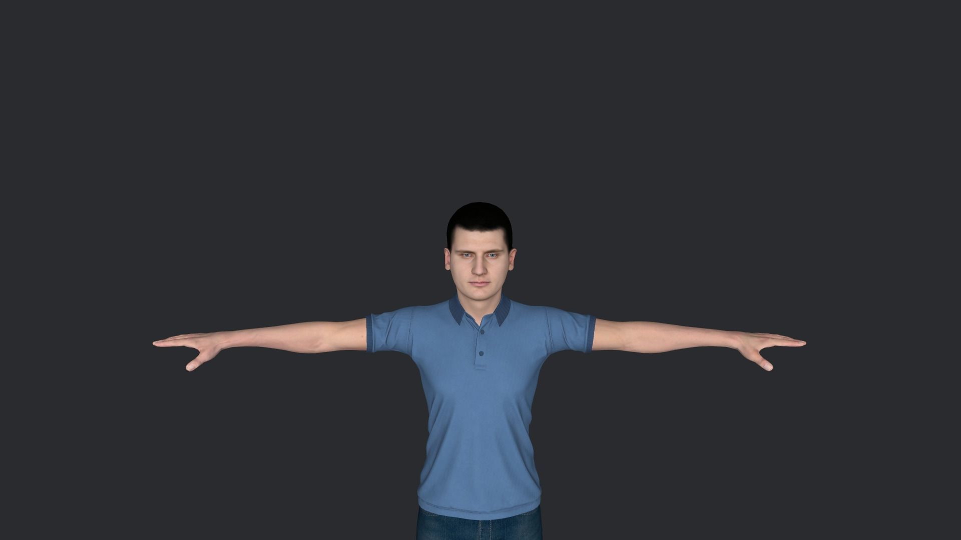 Nikola Jokic Hyper Realistic Full Body Rigged Character 3D model_14