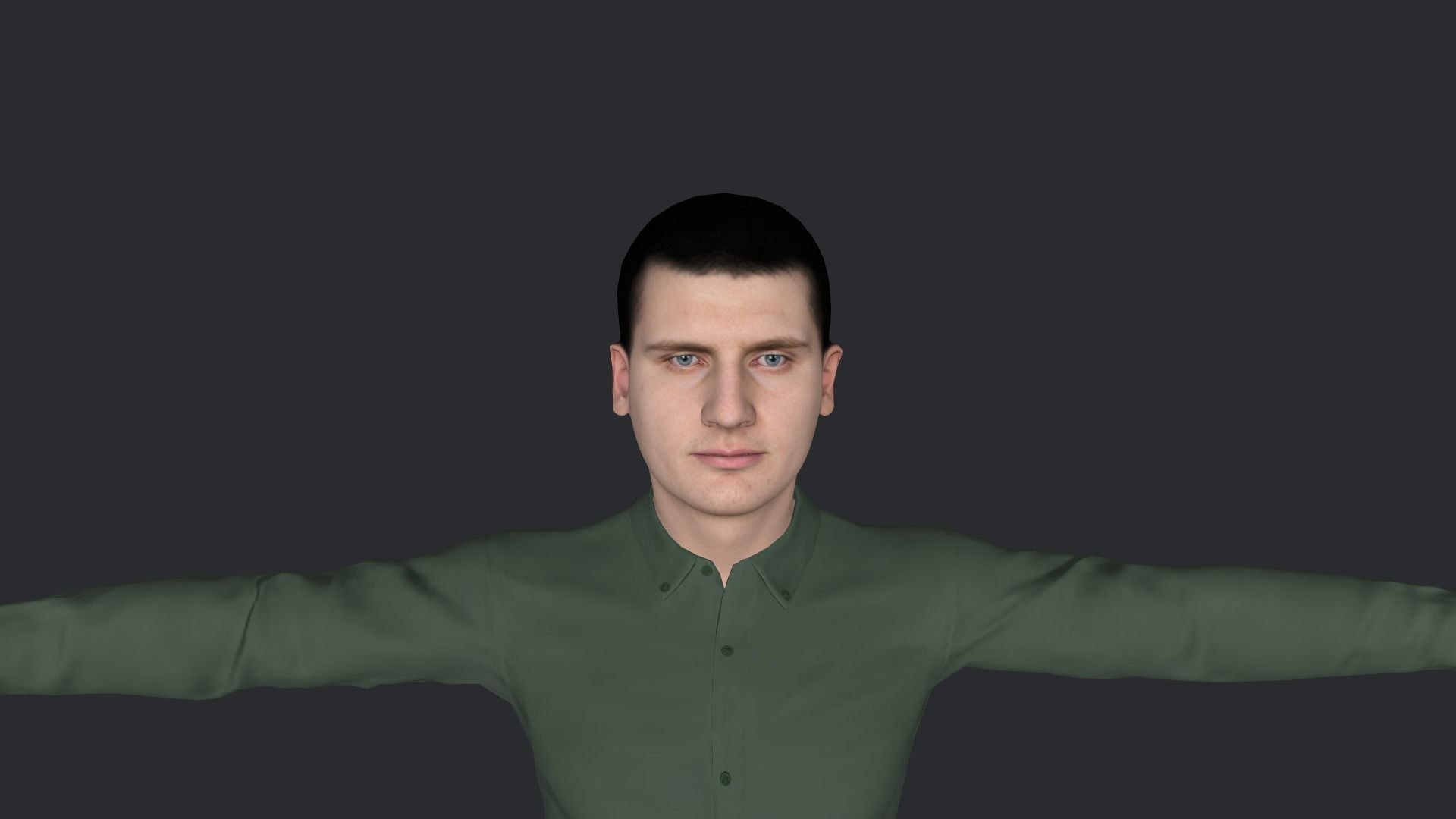 Nikola Jokic Hyper Realistic Full Body Rigged Character 3D model_26