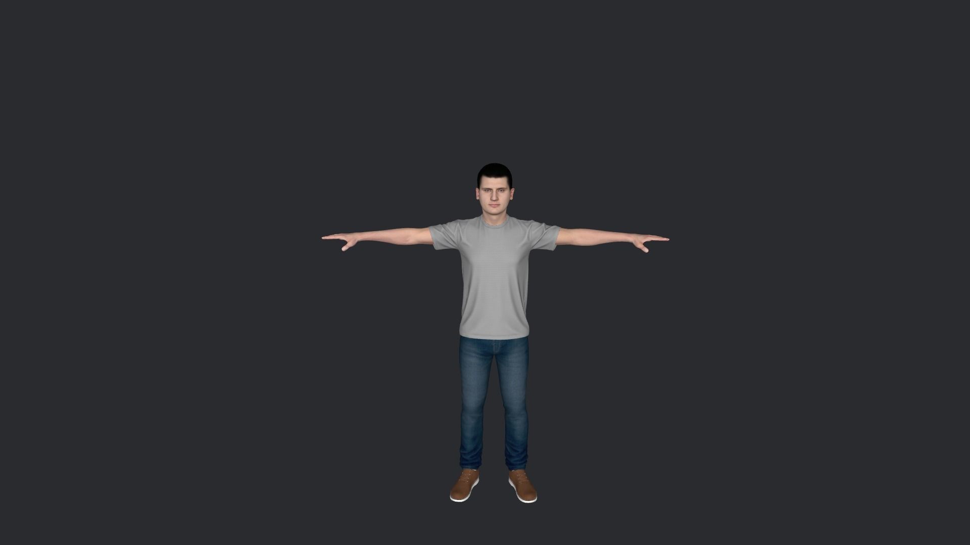 Nikola Jokic Hyper Realistic Full Body Rigged Character 3D model_20