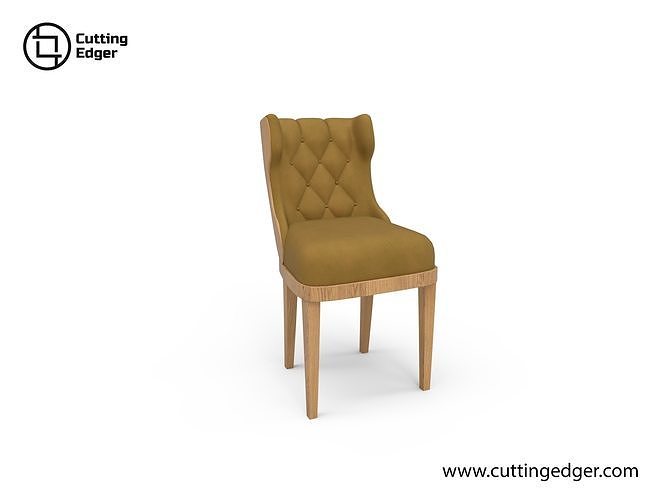 Classic Dining Chair 3D model