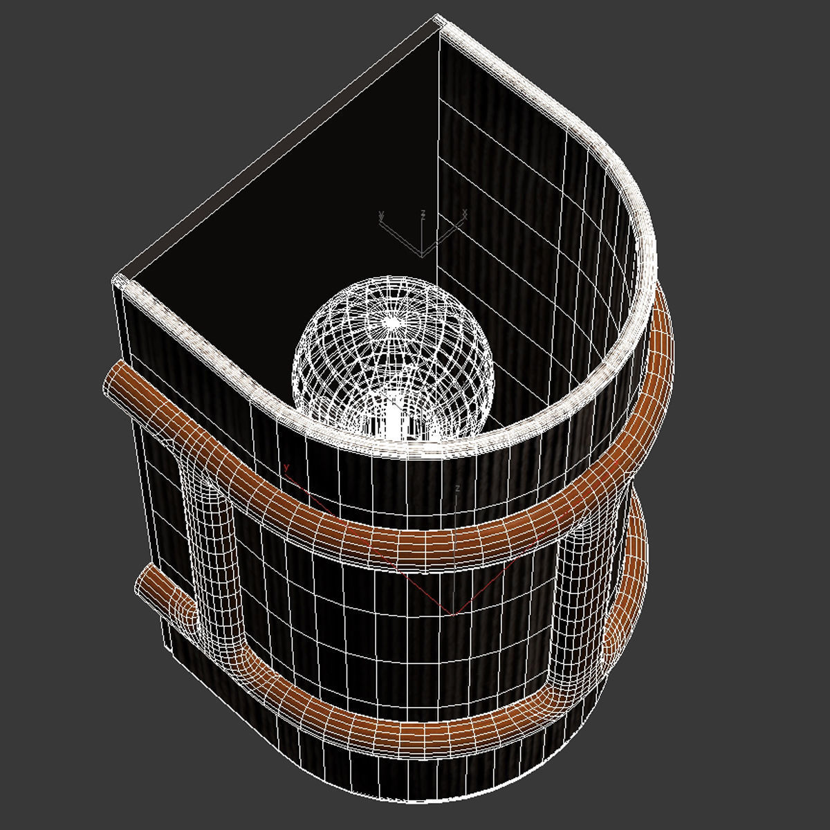 Woven shop noa sconce 3D model_6