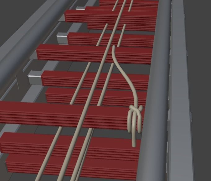 Feuerwehr 3-Teilige Schiebleiter 3D model_2