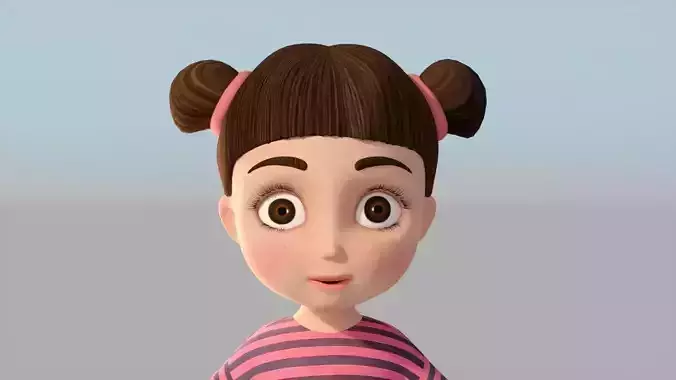 Cartoon Girl 