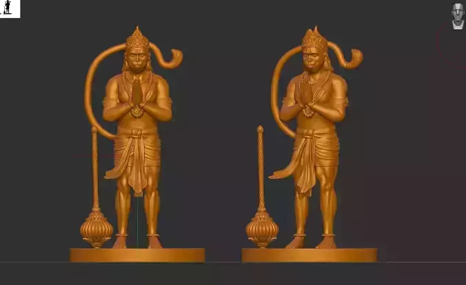 Hanuman 3D print model