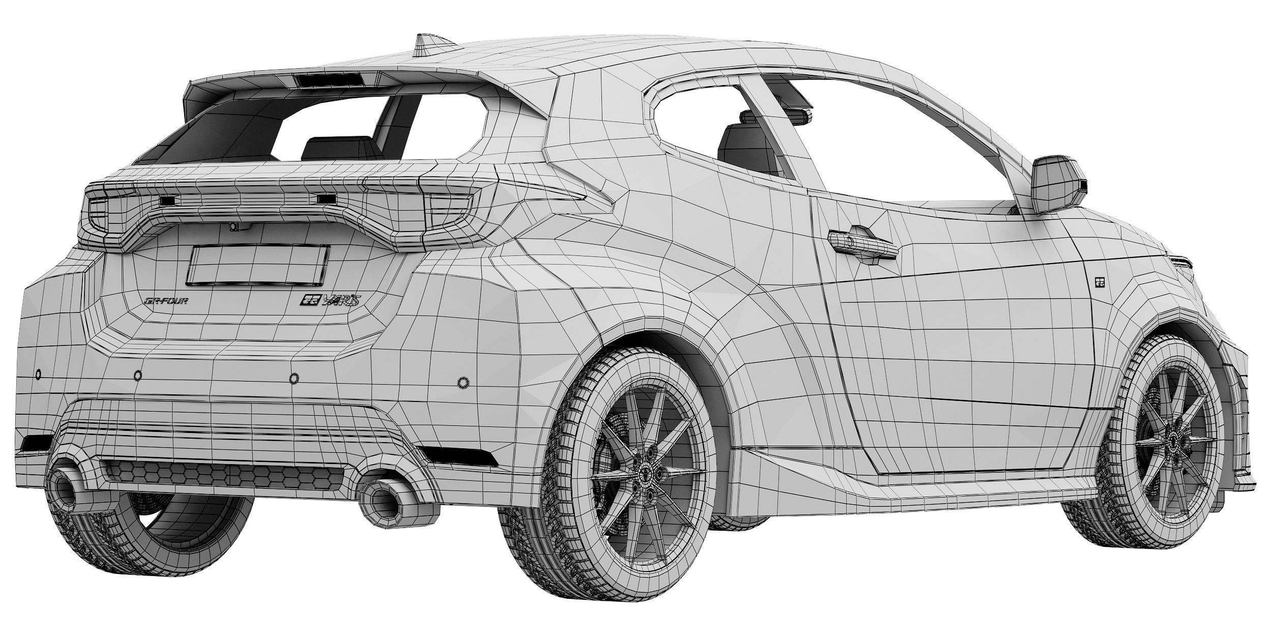 Toyota GR Yaris 2024 3D model_16