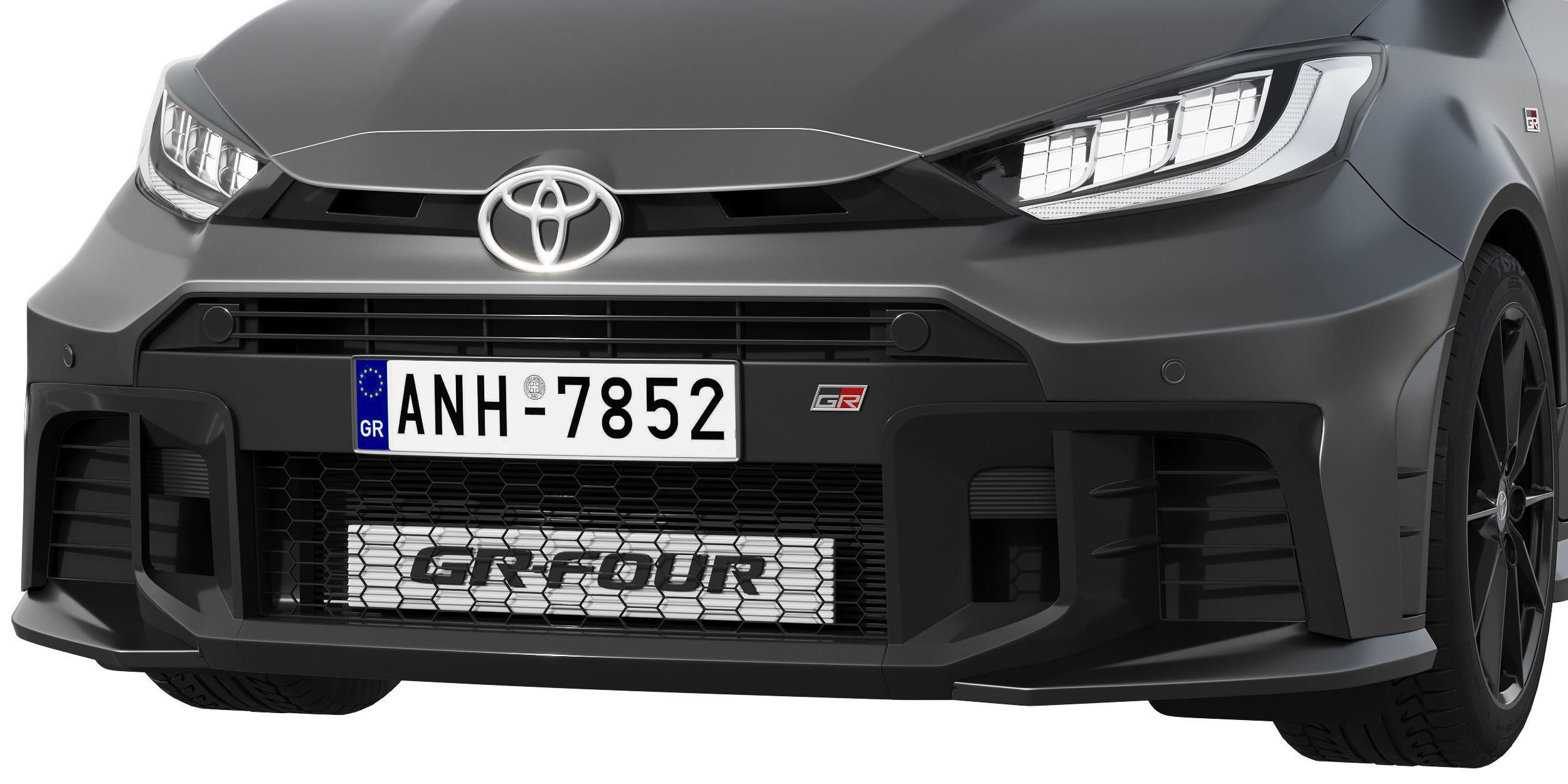 Toyota GR Yaris 2024 3D model_9