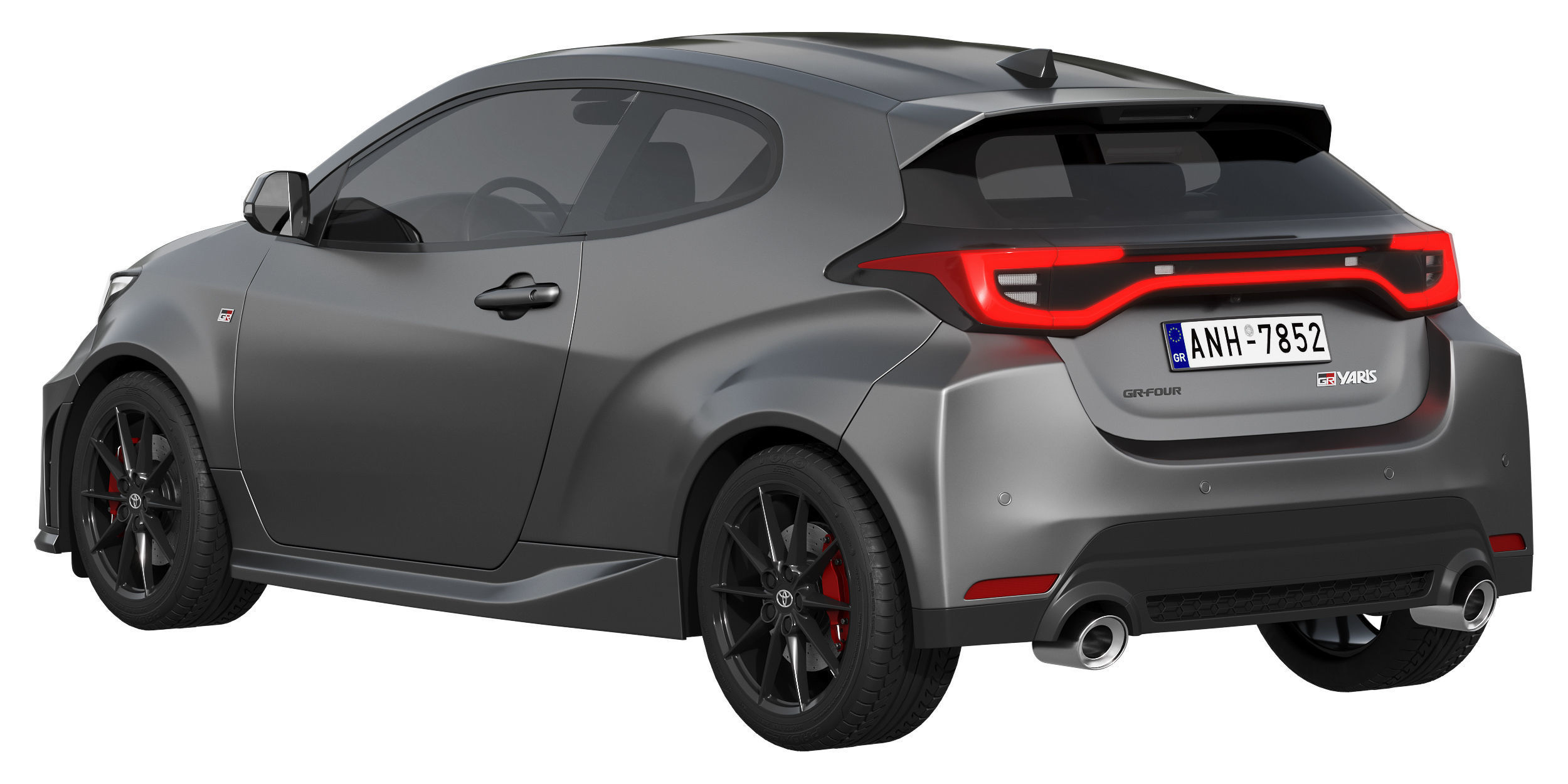 Toyota GR Yaris 2024 3D model_2