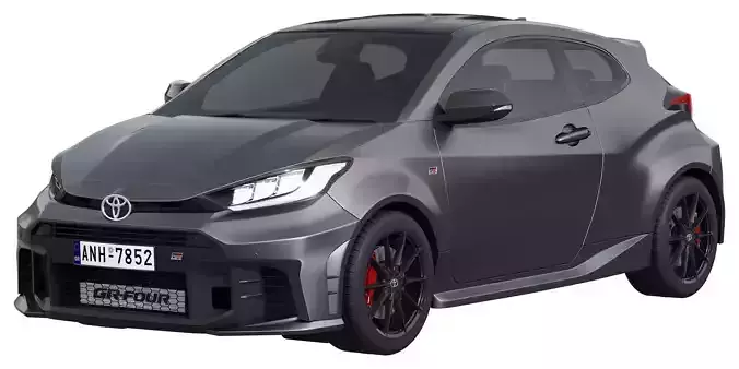 Toyota GR Yaris 2024 3D model