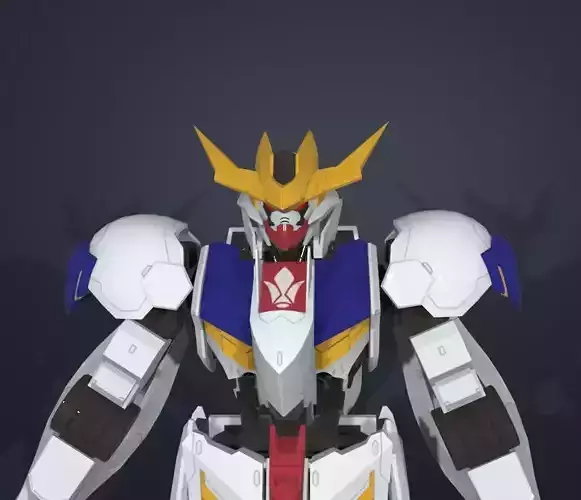 gundam barbatos 3D model