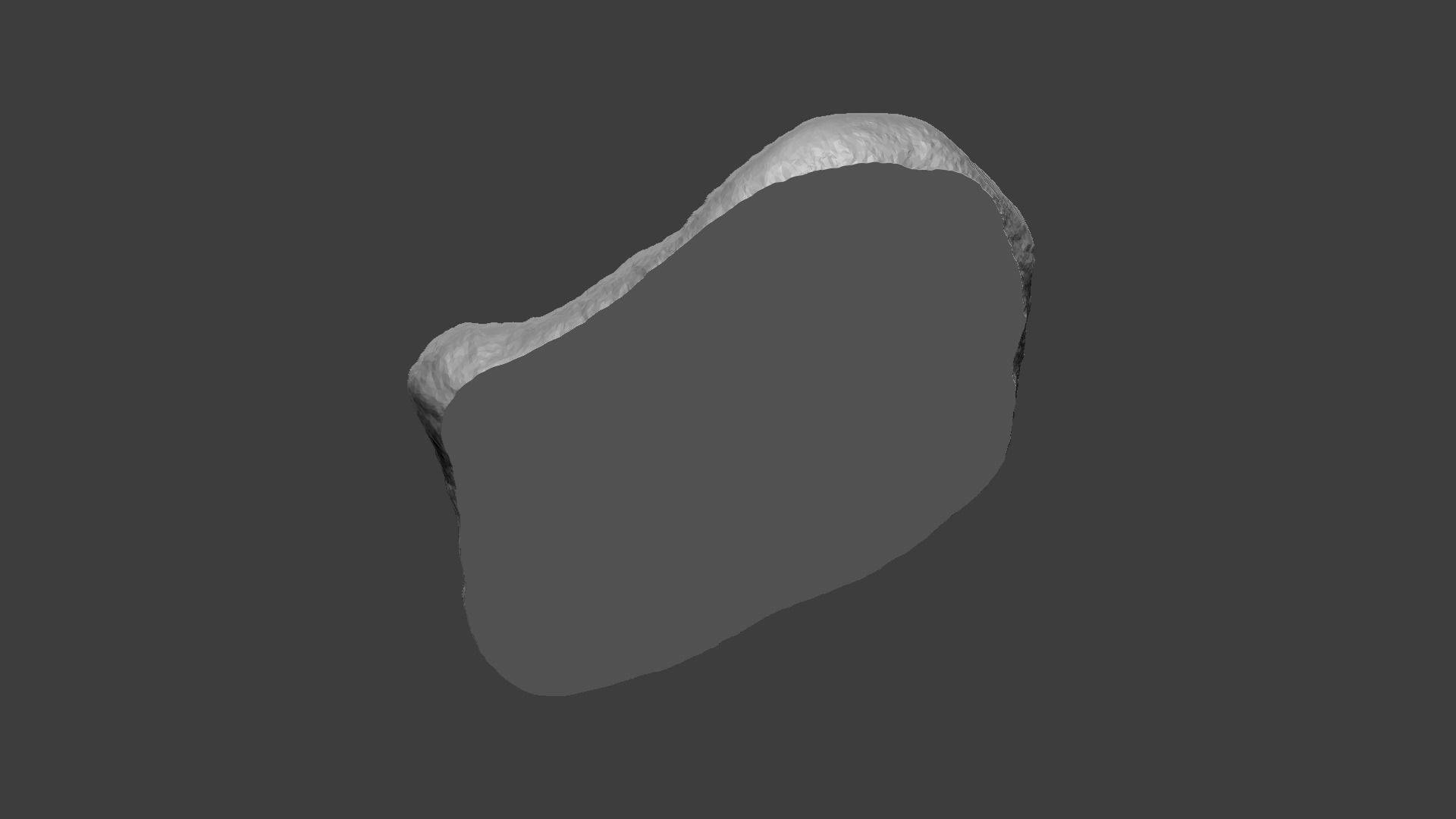 Fish Mineral Fossile - Realistic Printable Resin 3D print model_2