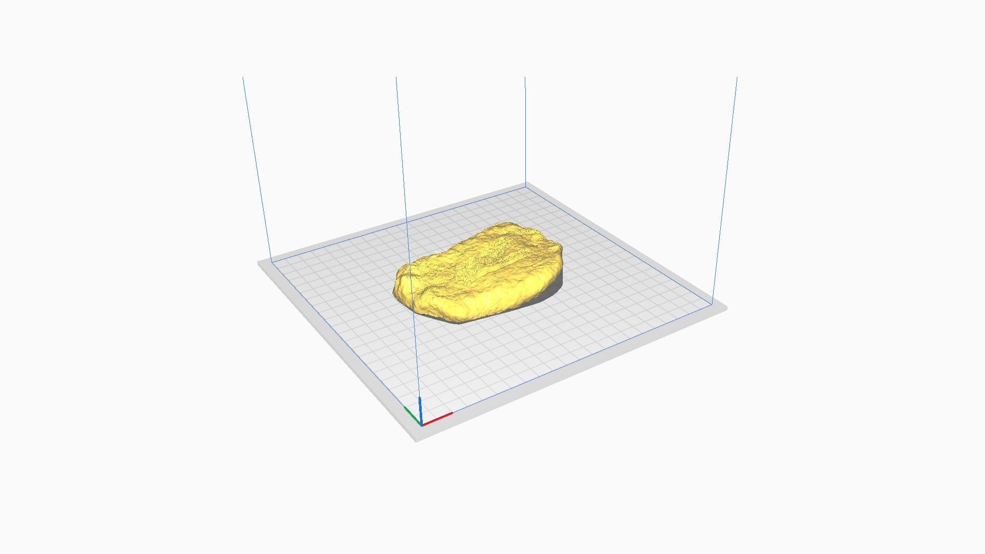 Velociraptor Face Mineral Fossile - Realistic Printable Resin 3D print model_9