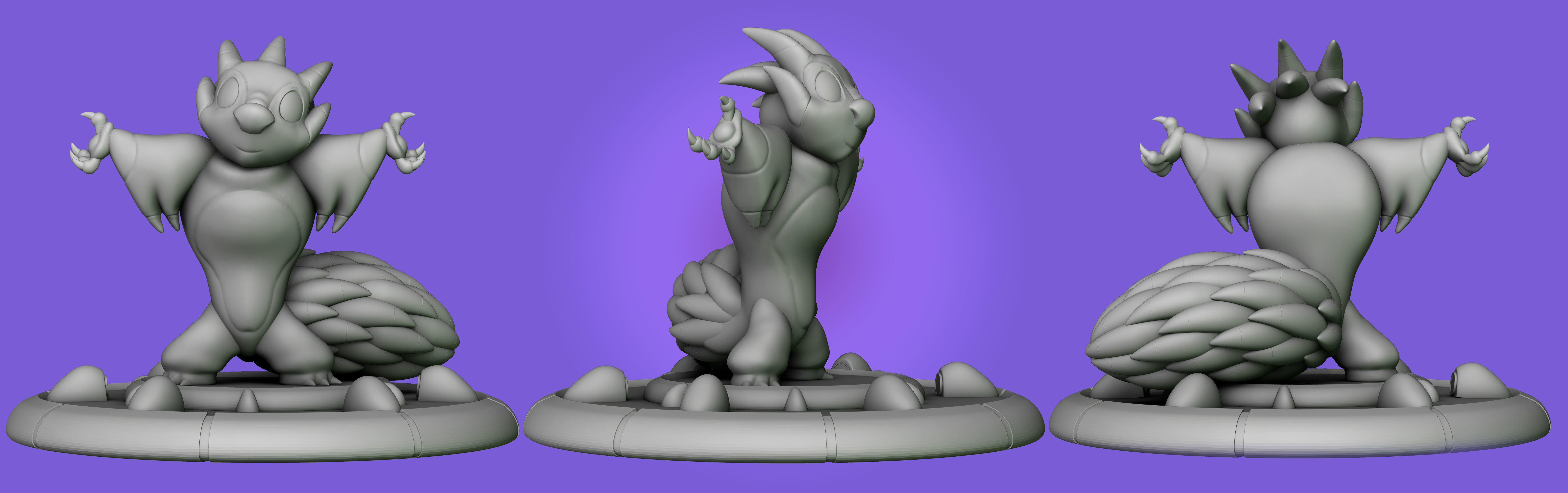 Spike 319  Lilo y Stitch  Free 3D print model_3