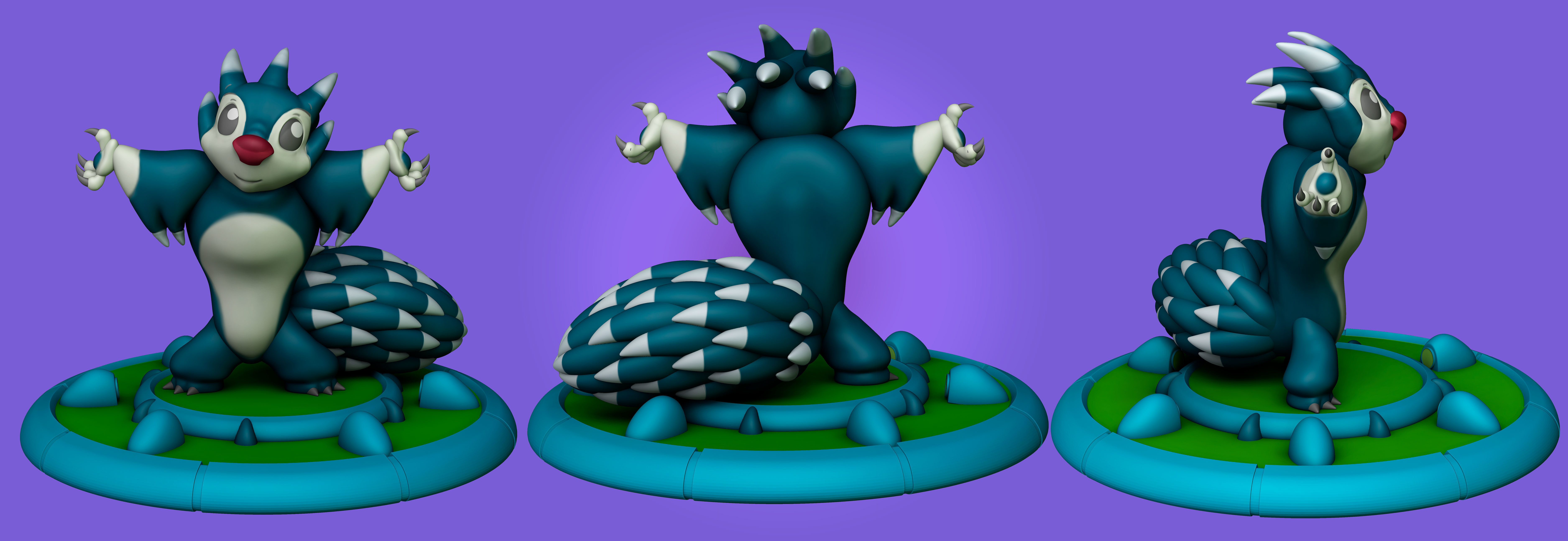Spike 319  Lilo y Stitch  Free 3D print model_1