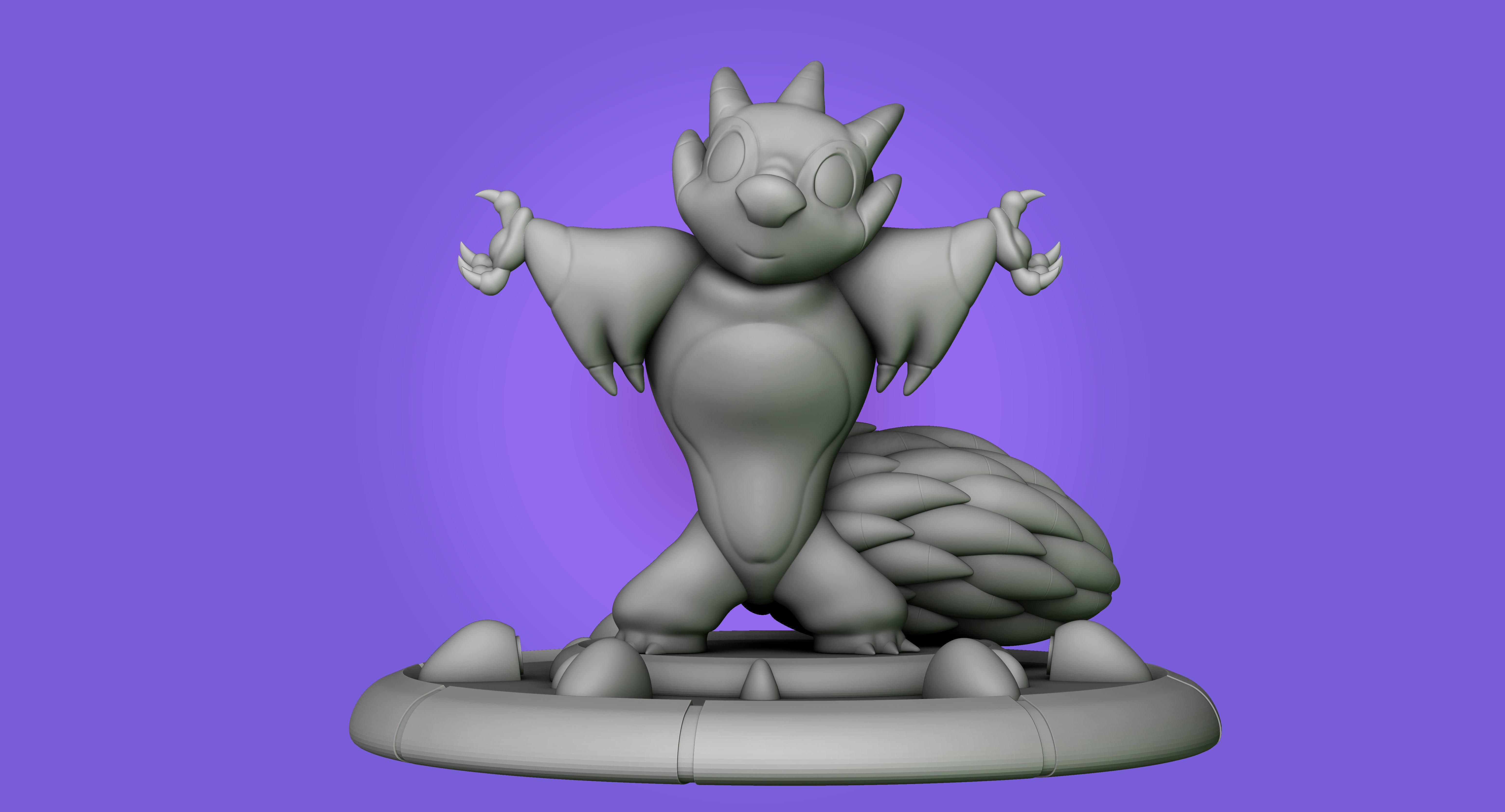 Spike 319  Lilo y Stitch  Free 3D print model_2