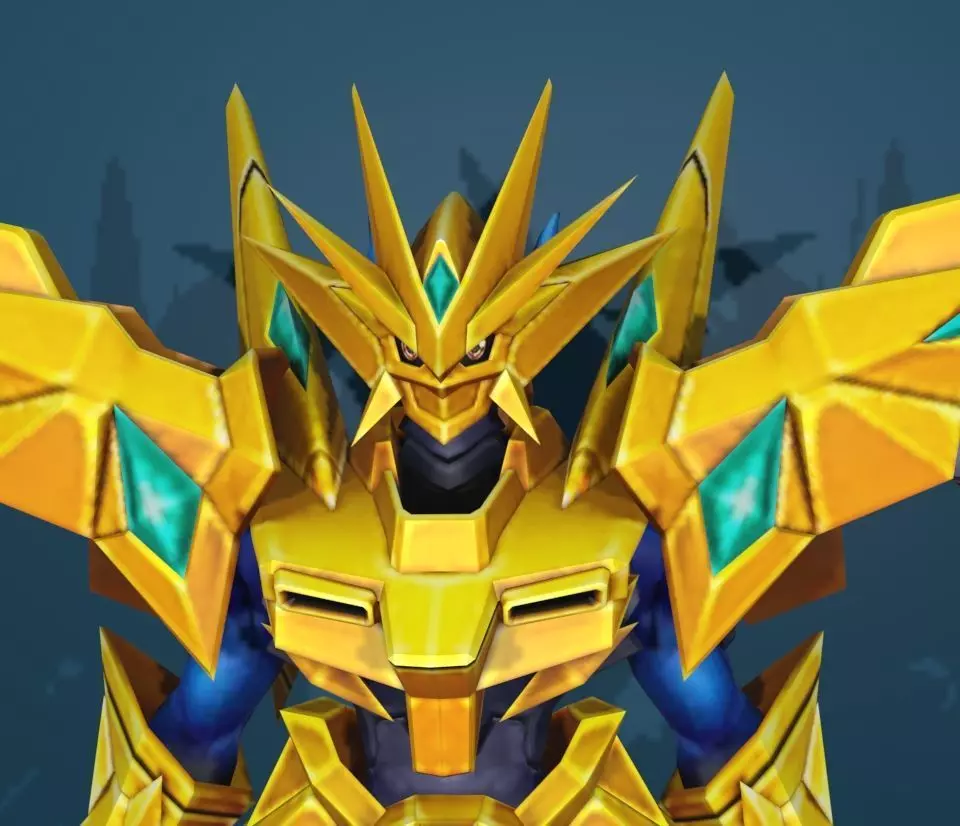 magnamon 3D model