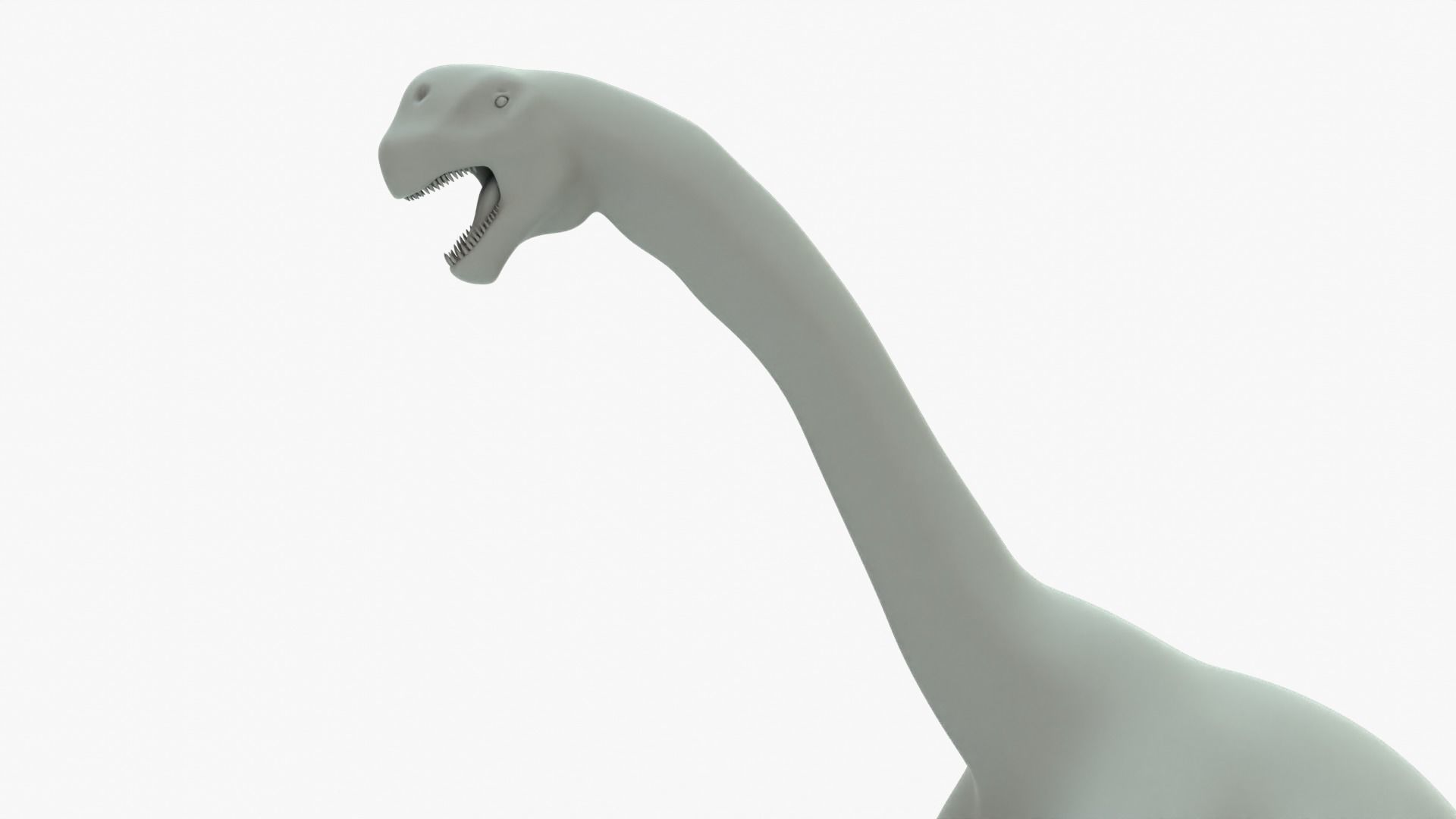 Camarasaurus Rigged Basemesh Low-poly 3D model_4