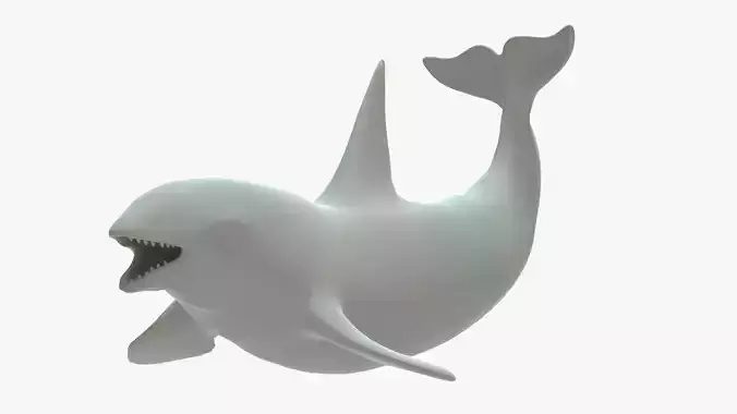 Killer Whale Rigged Basemesh