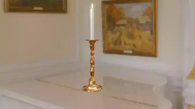 neat candel 3D model