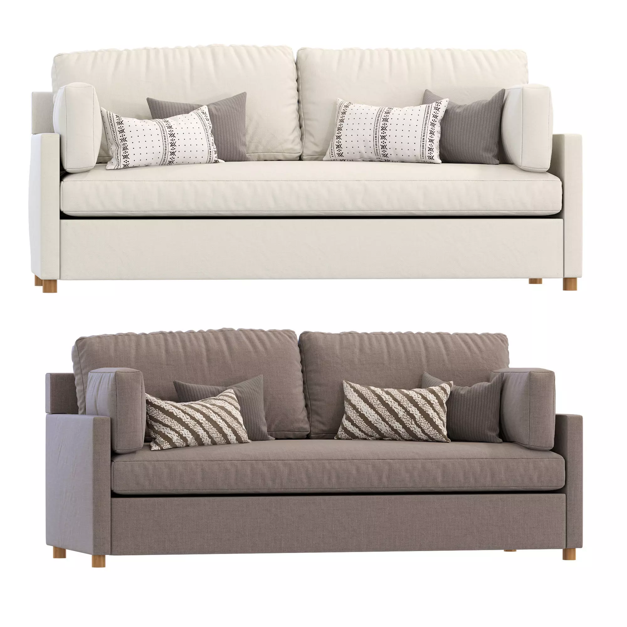 Marin Sofa By West Elm 3D model_0