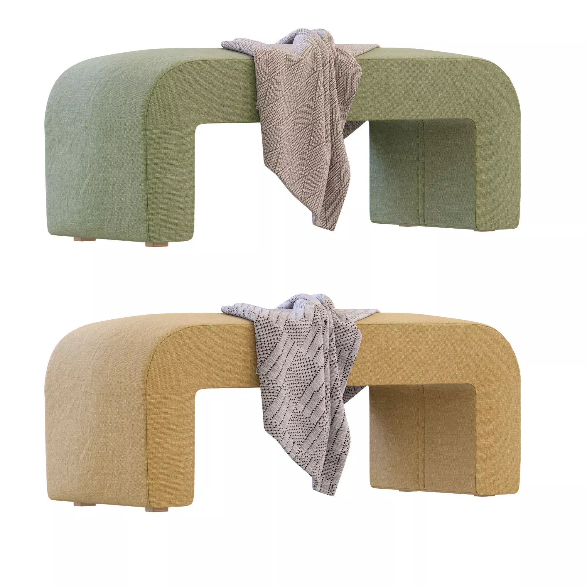 Banquette Rint by Divan ru 3D model_0