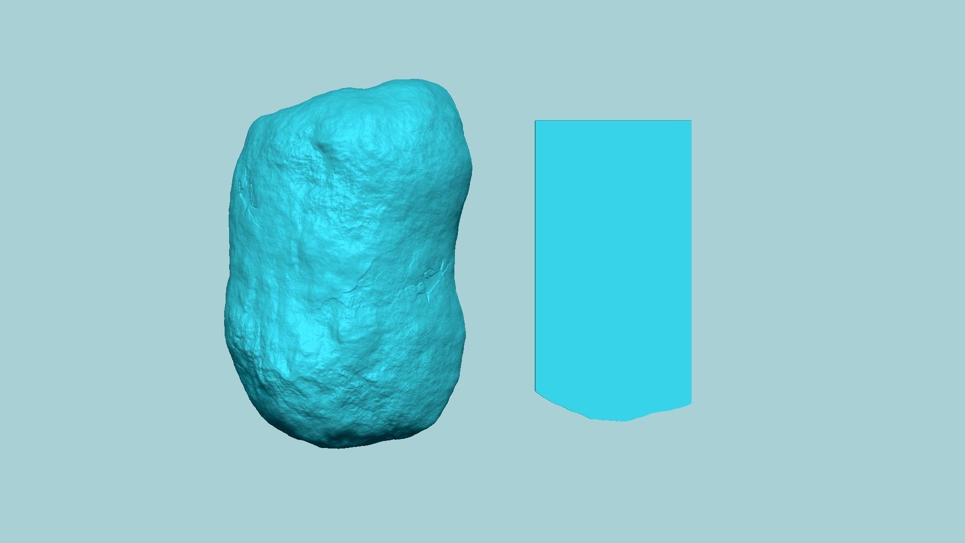 Rock Realistic Secret Key Hide STL - Outdoor Stone 3D print model_9