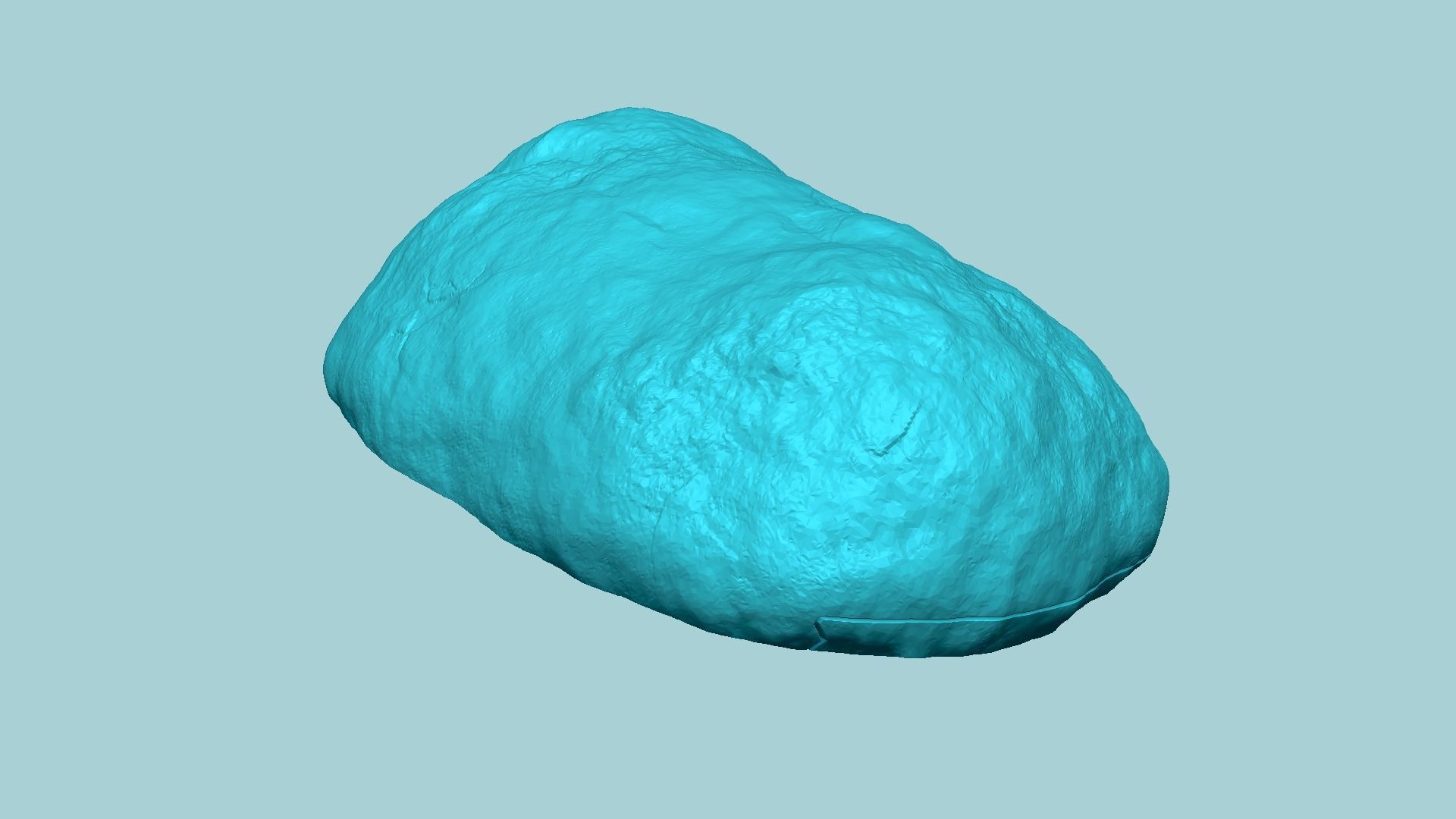 Rock Realistic Secret Key Hide STL - Outdoor Stone 3D print model_15