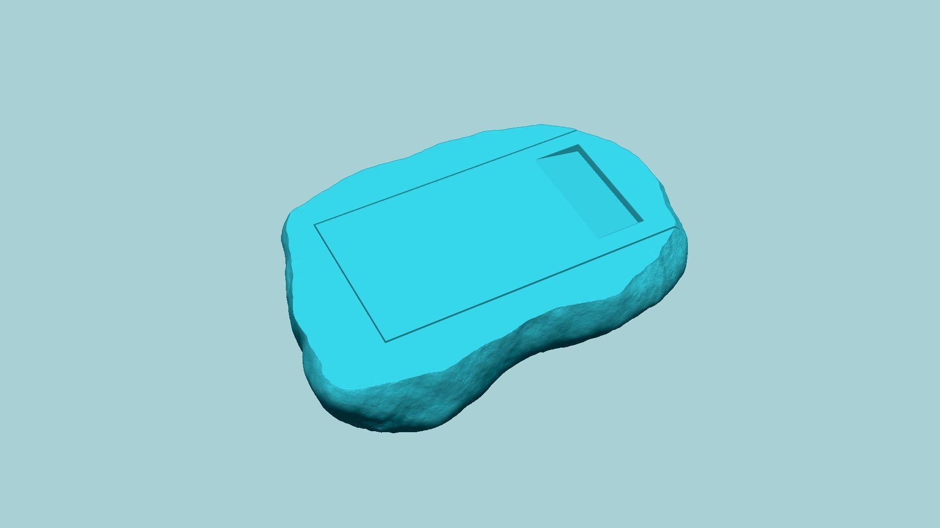 Rock Realistic Secret Key Hide STL - Outdoor Stone 3D print model_11