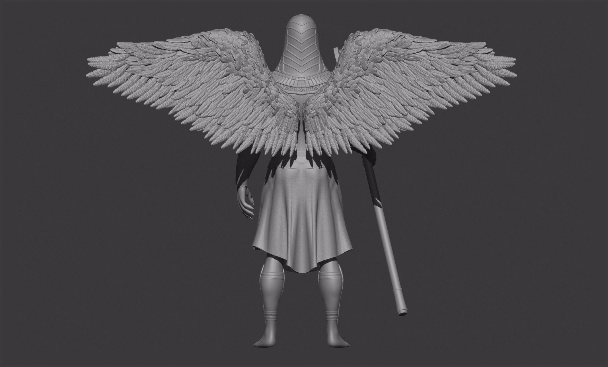 RA - God of the Sun - 3D Print Model 3D print model_4