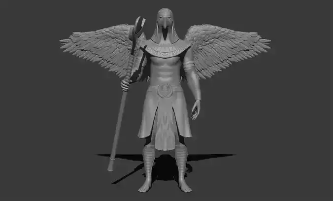 RA - God of the Sun - 3D Print Model