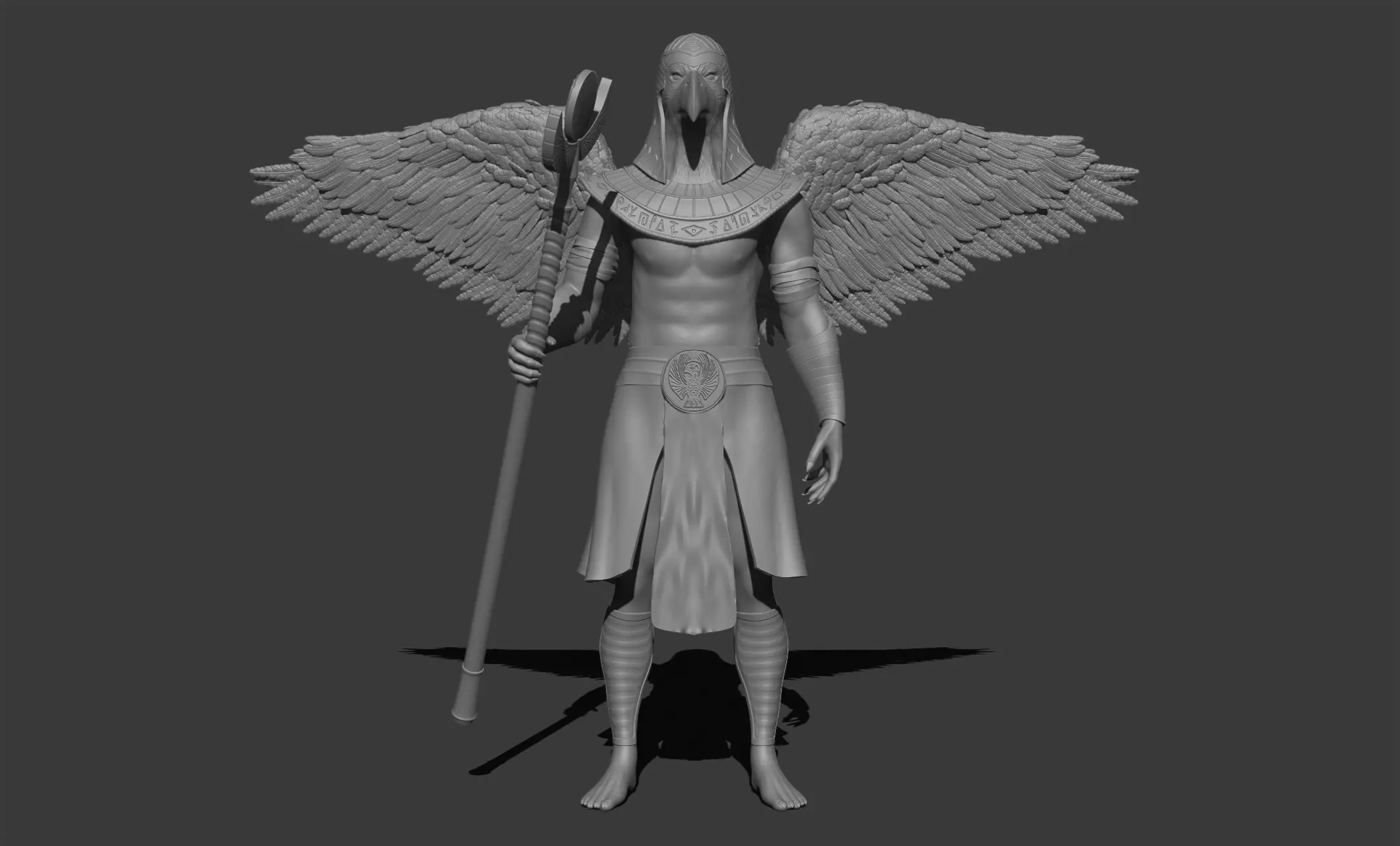 RA - God of the Sun - 3D Print Model 3D print model_0
