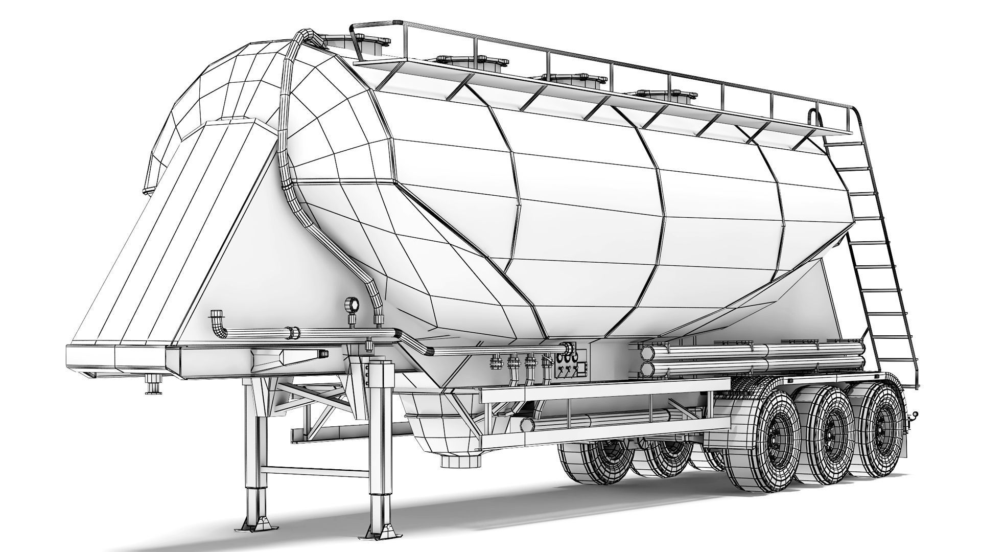 Feldbinder EUT 40 silo 2017 3D model_8