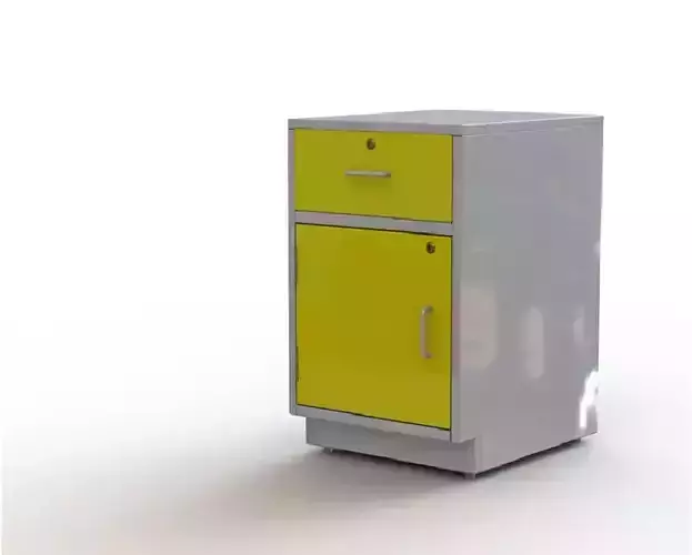 LAB FURNITURE CABINET ONE DRAWER ONE SHUTTER
