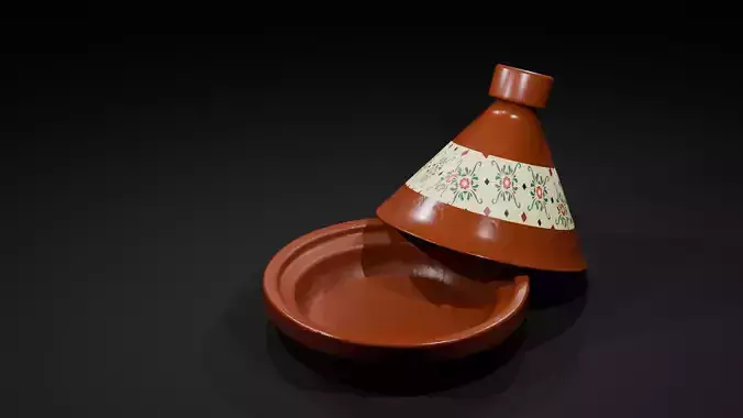 The Moroccan Tajine 3D model