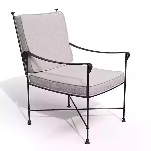 Provence Outdoor Lounge Dining Chair 3D model