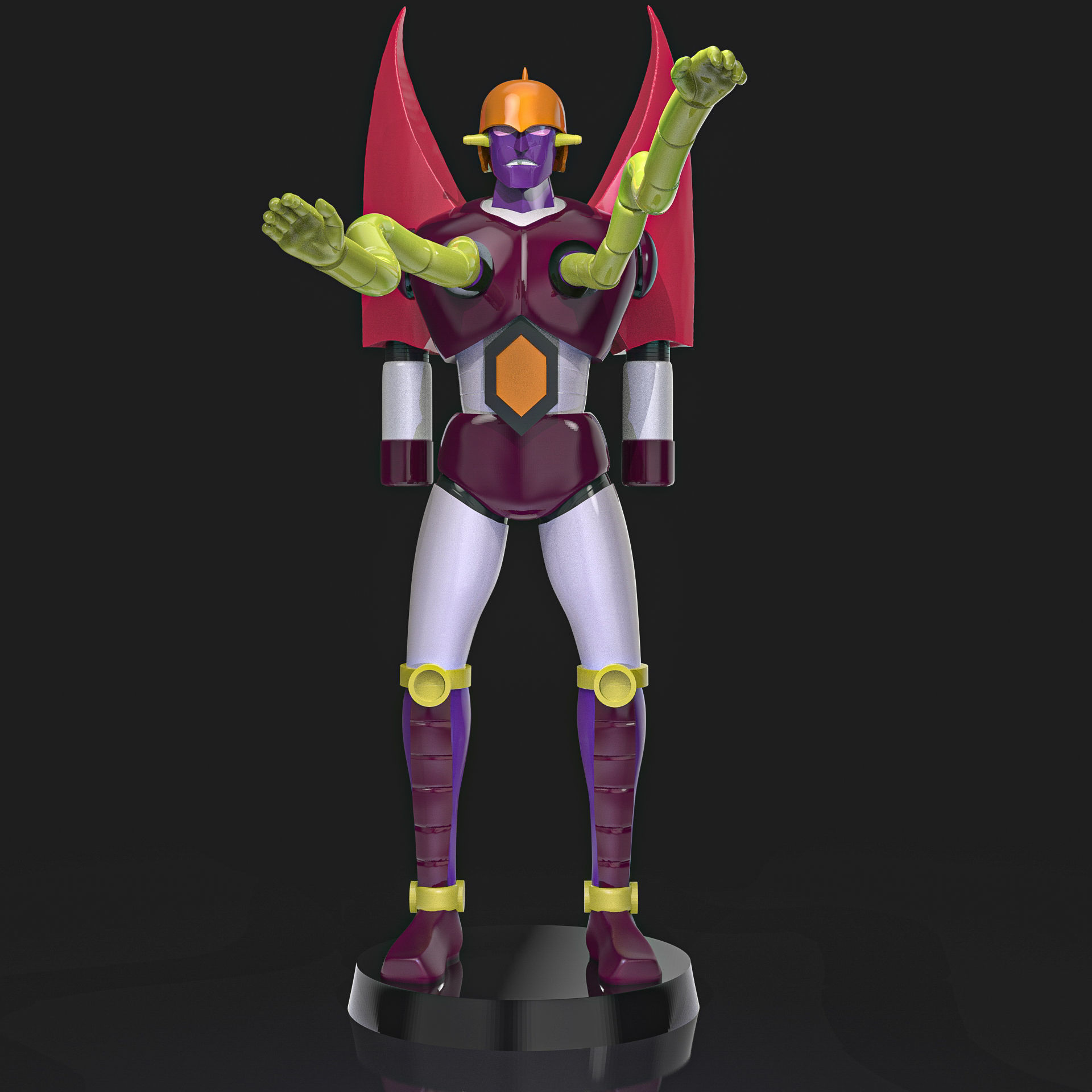Rood R2 Mazinger Z 3D model 3D printable | CGTrader
