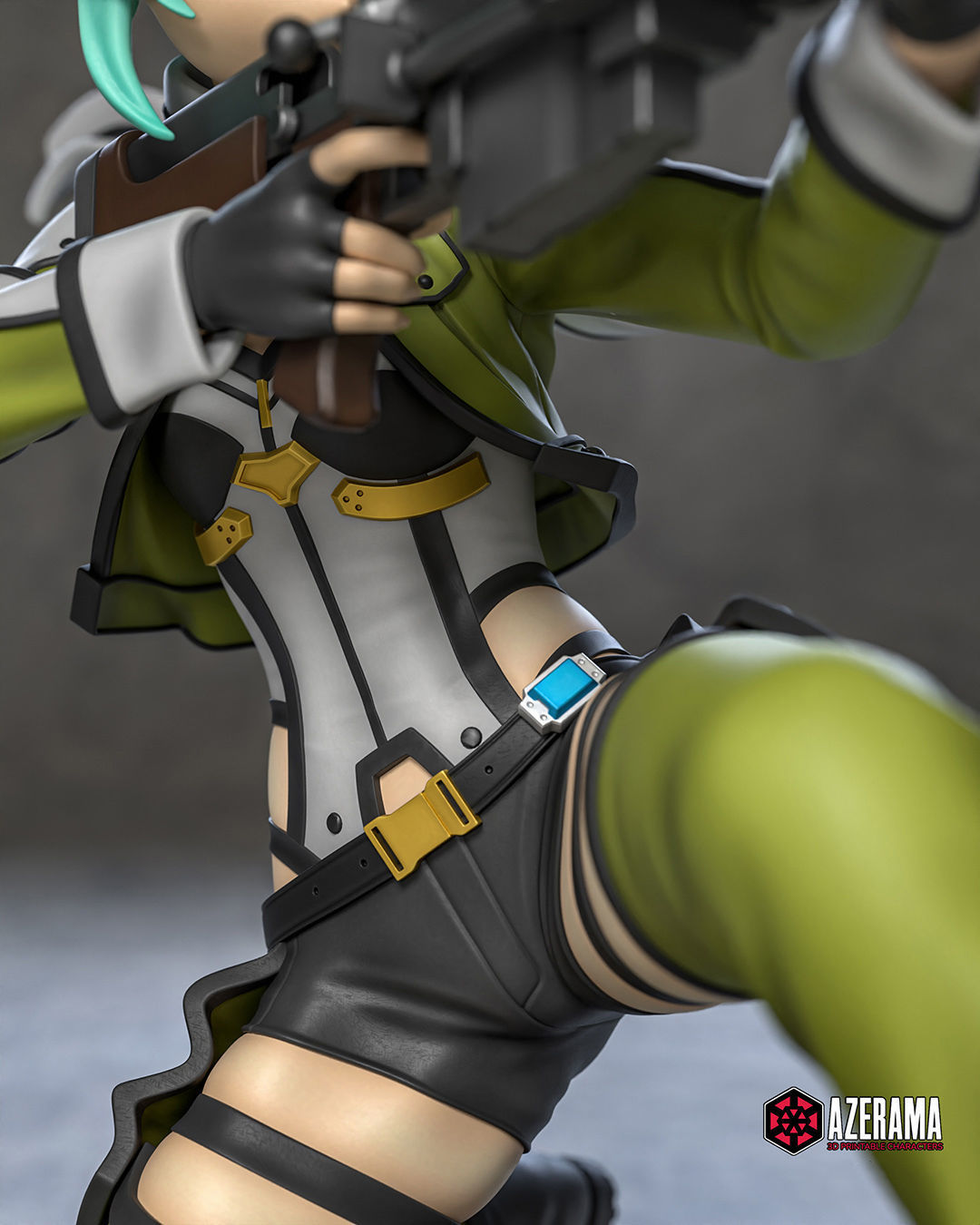 Sinon STL Ready for 3D Printing 3D print model_11