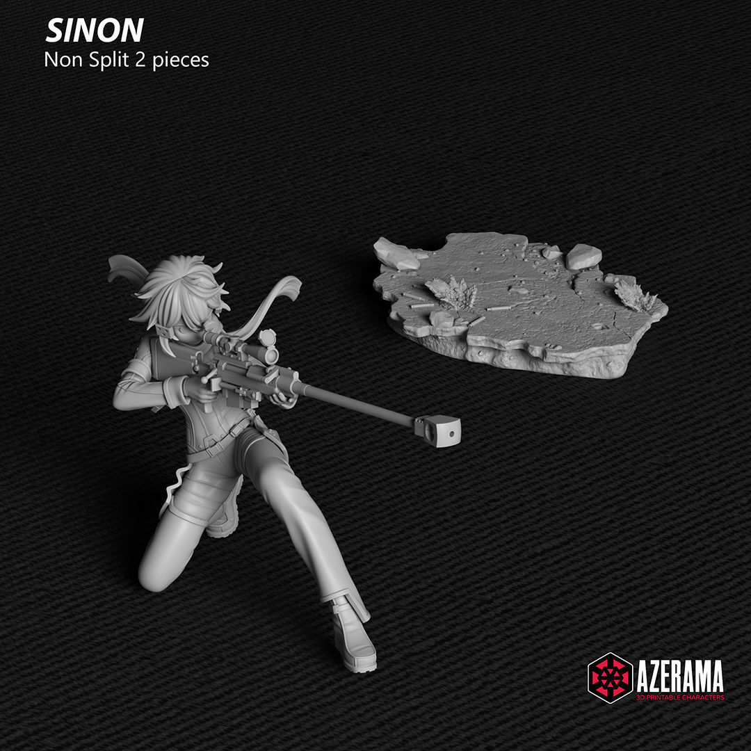 Sinon STL Ready for 3D Printing 3D print model_10