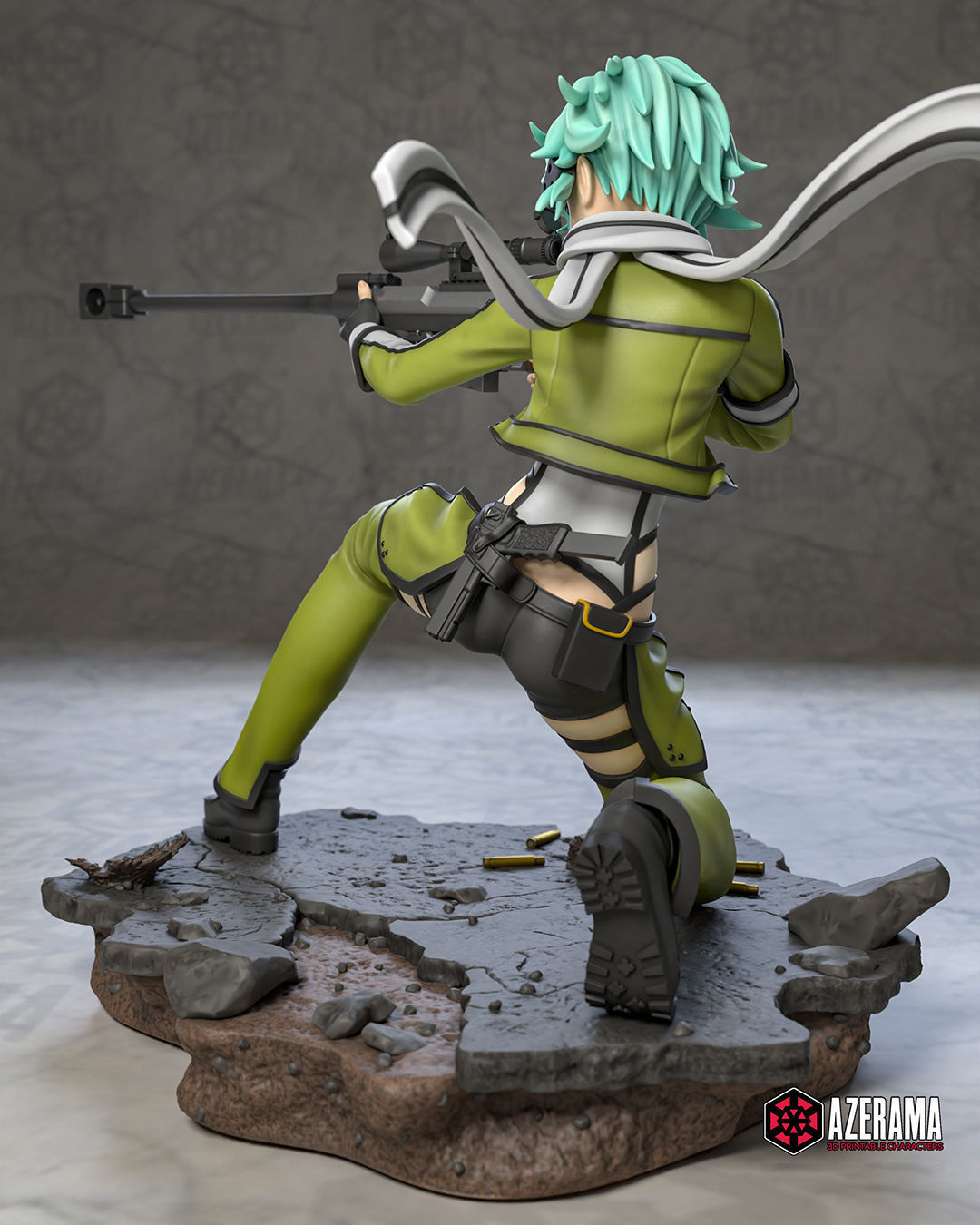 Sinon STL Ready for 3D Printing 3D print model_9