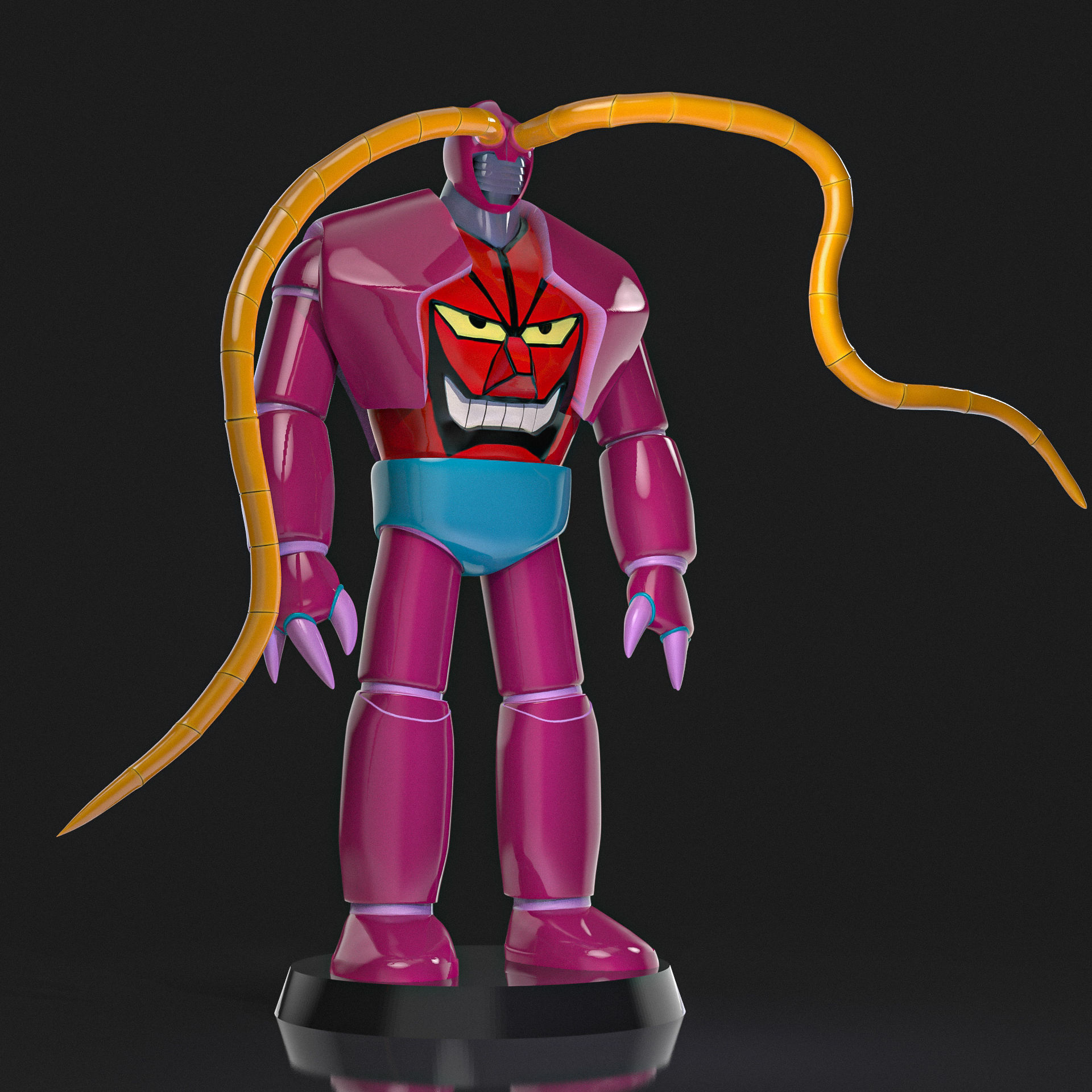 Gumbina M5 Mazinger Z 3D print model_1