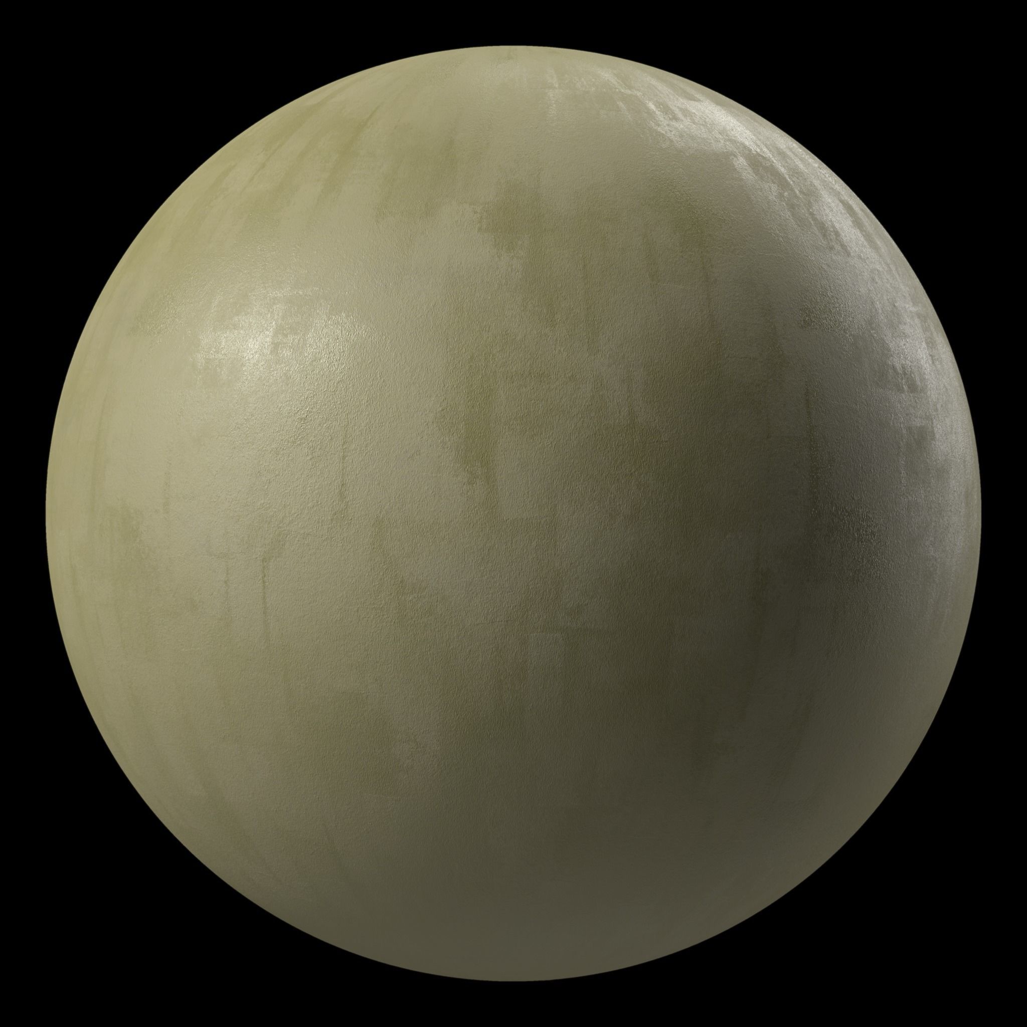 Plaster Materials 38- Plaster Roll Painted - sbsar pbr seamless Texture_4