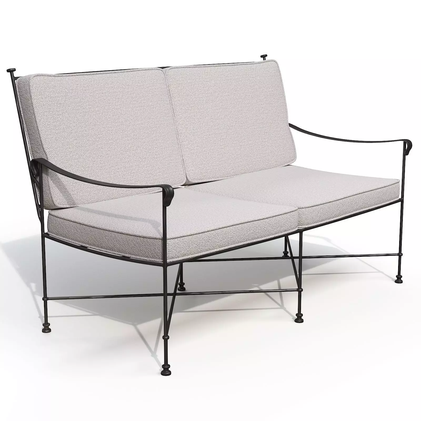 Provence Outdoor Sofa 3D model_0