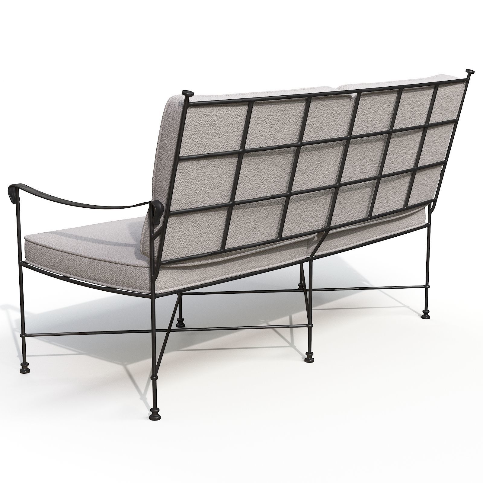 Provence Outdoor Sofa 3D model_1
