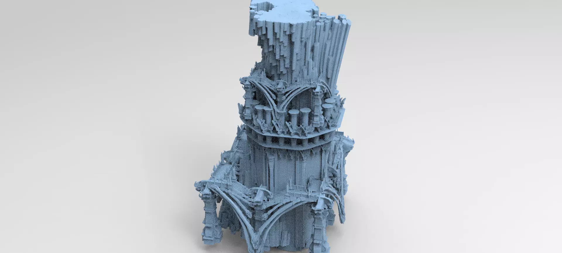 Desert Dune Arrakis Ruin 1 3D model_0