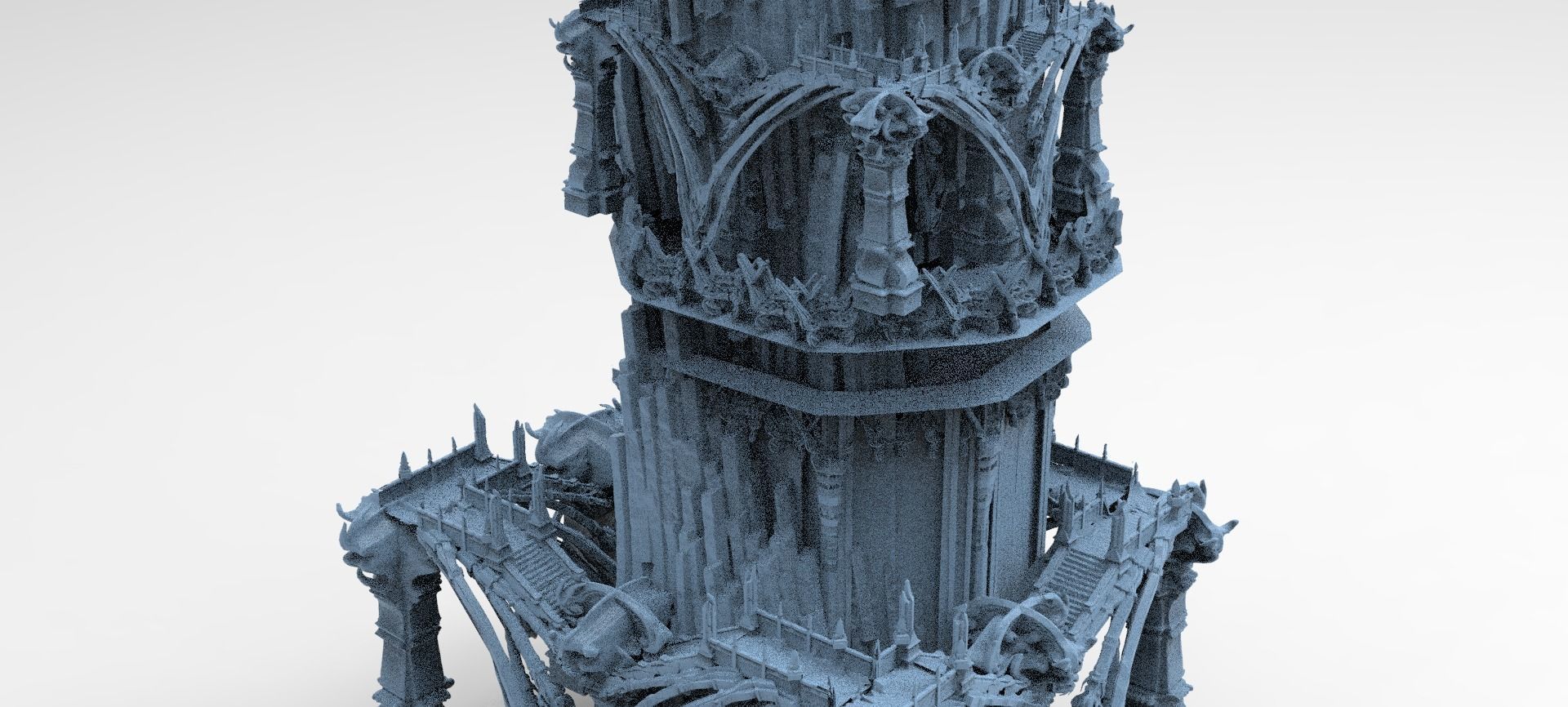 Desert Dune Arrakis Domes 3D model_1