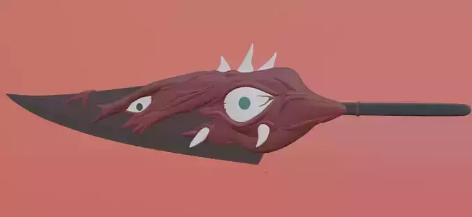 Lobotomy Corporation EGOweapon Mimicry 3D print model
