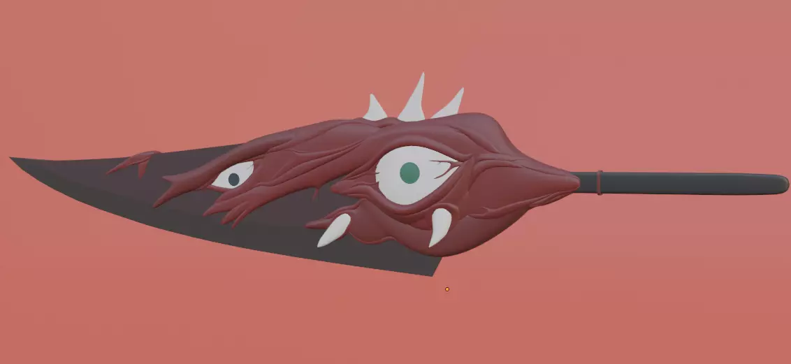 Lobotomy Corporation EGOweapon Mimicry 3D print model_0