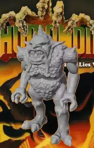 Inhumanoids Metlar Not Poseable 3D print model