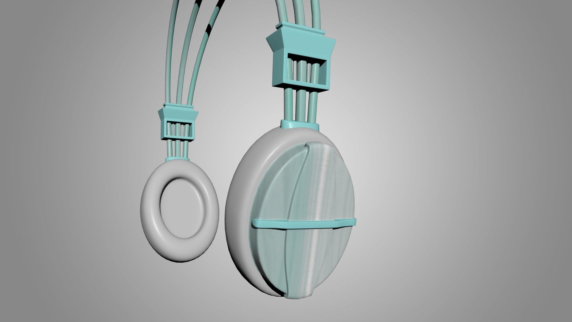 Headphones 3D model_5