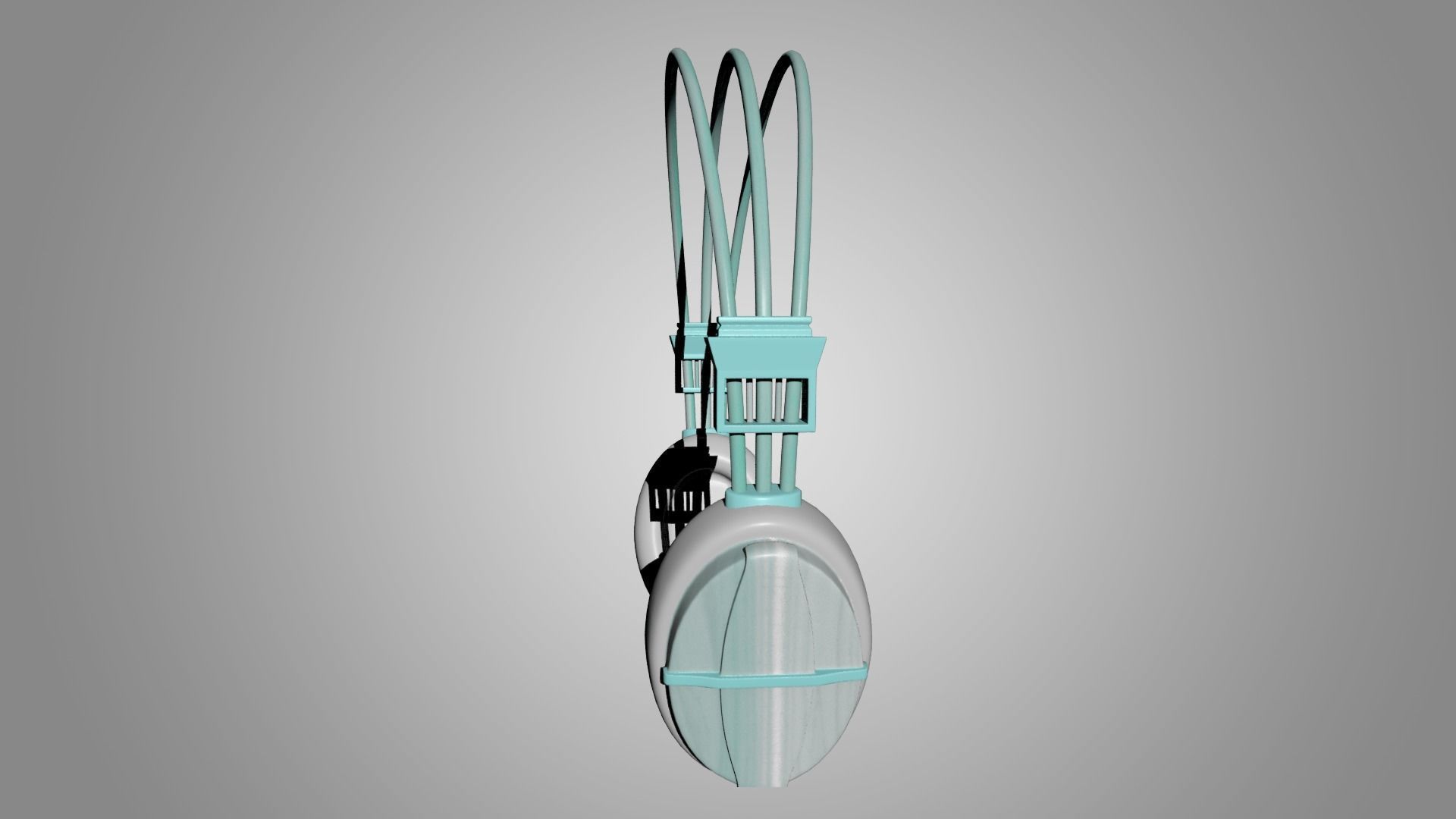 Headphones 3D model_4