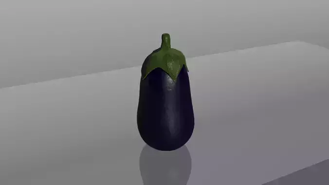 Eggplant - Aubergine 3D model
